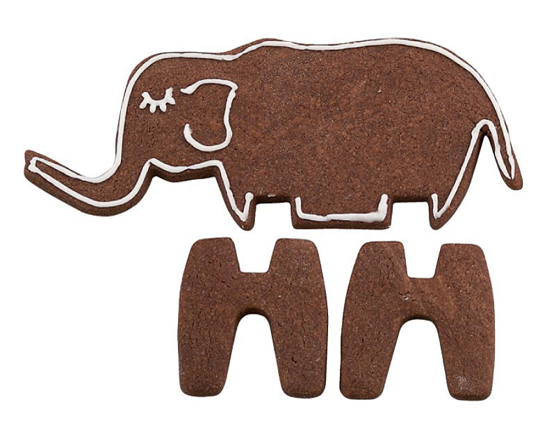 Tiger Crown Zoo 3D Cookie Cutter Stainless Steel