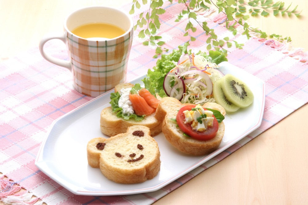 Tiger Crown Bear Bread Pan with Stencil 22cm 2388