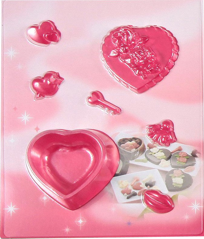 Tiger Crown Kirari Rose Box Chocolate Mold Clear 1183