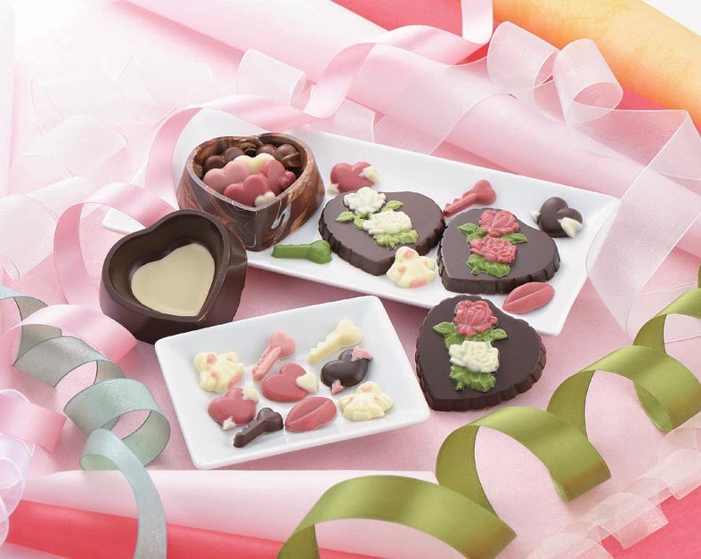 Tiger Crown Kirari Rose Box Chocolate Mold Clear 1183
