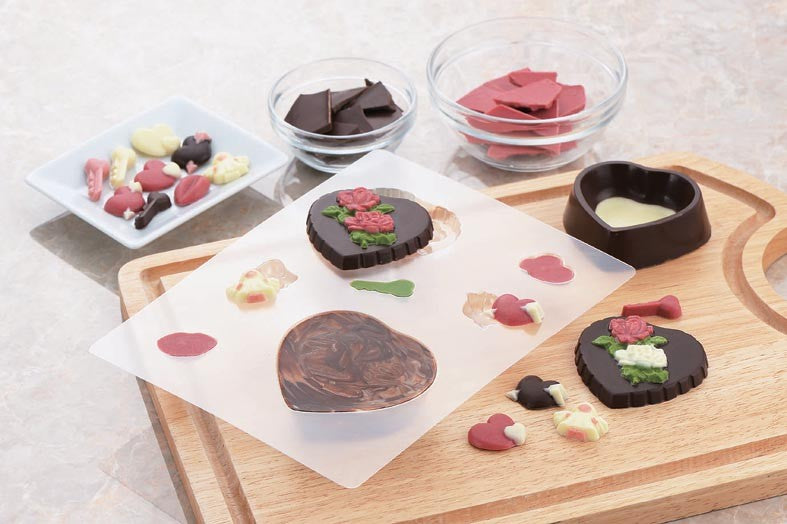 Tiger Crown Kirari Rose Box Chocolate Mold Clear 1183