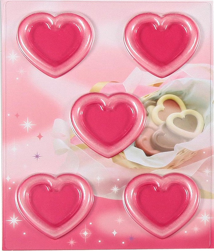 Tiger Crown Kirari Heart Plate Chocolate Mold Clear 1184