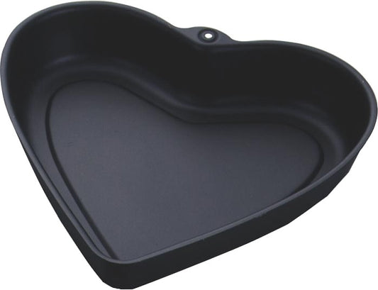 Tiger Crown Black New Heart Cake Pan 22.5cm 5066