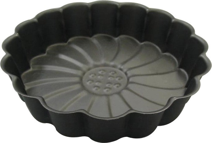 Tiger Crown Black Marguerite Cake Pan Nonstick Steel 20cm 5011