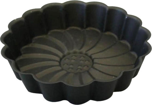 Tiger Crown Black Marguerite Cake Pan Nonstick Steel 17cm 5078