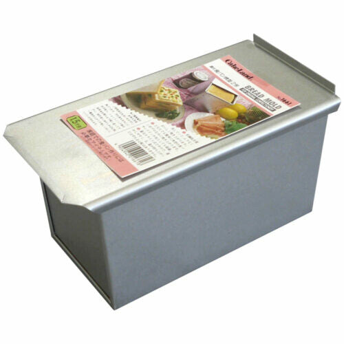 Tiger Crown Aluminized Steel Pullman Loaf Pan with Lid 1.5 Kin 1661