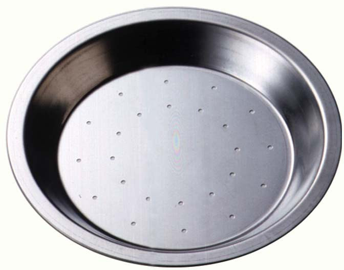Tiger Crown Perforated Pie Pan 21cm Tin Plated Steel 2334