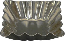 Tiger Crown Petite Tart Mold Square 40x40x12mm 1116