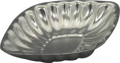 Tiger Crown Tart Pan, Chrome Plated Steel