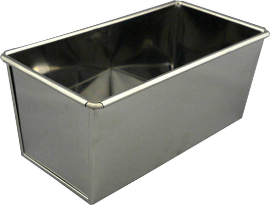 Tiger Crown Stainless Steel Pound Cake Loaf Pan 1 Loaf Medium 18.7cm 178