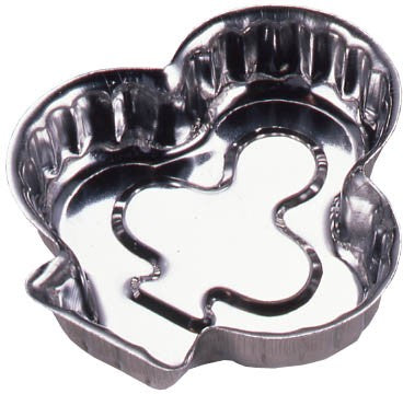 Tiger Crown Stainless Steel Playing Card Cake Mold Clover 390