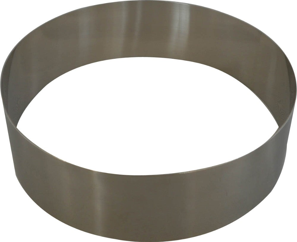 Tiger Crown 18-8 Stainless Steel Round Cake Ring Mold Deep 18cm 1619