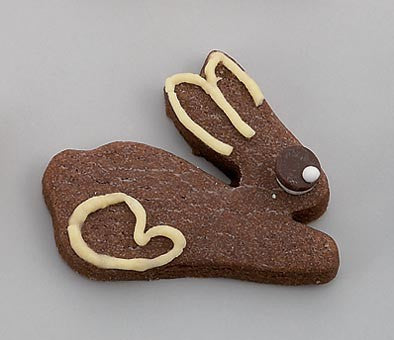 Tiger Crown Stainless Steel Animal Cookie Cutter Rabbit 46mm 1283