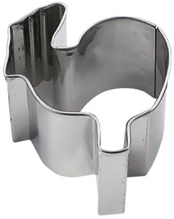 Tiger Crown Stainless Steel Animal Cookie Cutter