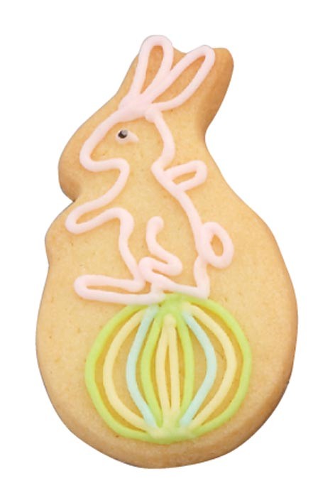 Tiger Crown 18-8 Stainless Steel Cookie Cutter Standing Rabbit 1079