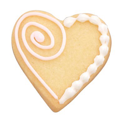 Tiger Crown Stainless Steel Heart Cookie Cutter 5cm 1290