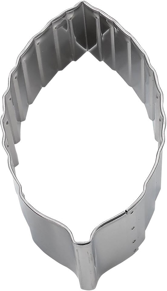 Tiger Crown Stainless Steel Leaf Cookie Cutter Large 10.2cm 1301