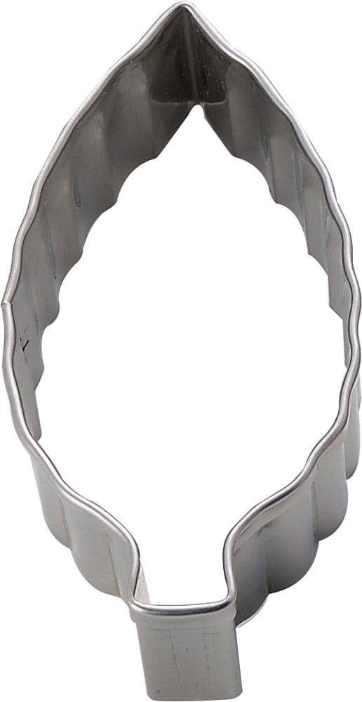 Tiger Crown Stainless Steel Cookie Cutter Leaf Small 66mm 1302