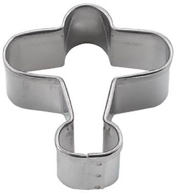 Tiger Crown Stainless Steel Cookie Cutter Airplane 45mm 1310