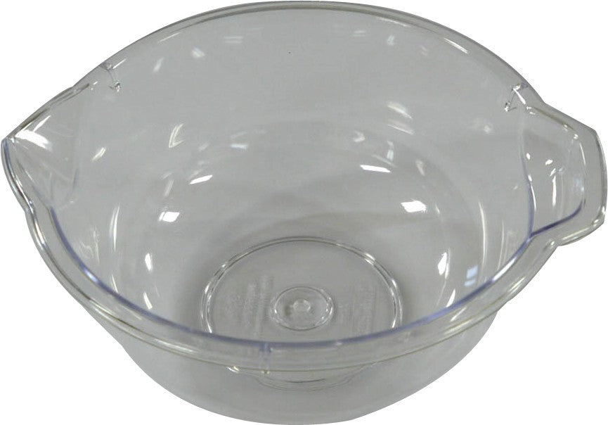Tiger Crown Polycarbonate Mixing Bowl with Spout 17cm Clear 1323