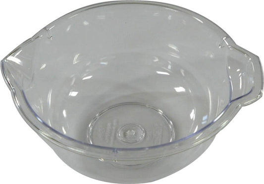 Tiger Crown Polycarbonate Mixing Bowl with Spout 17cm Clear 1323