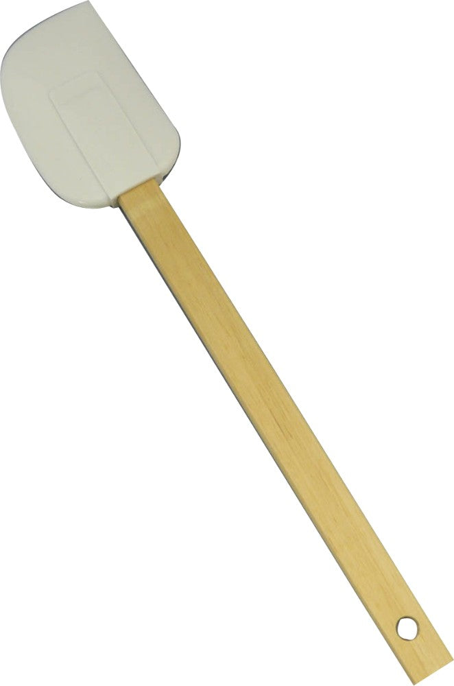 Tiger Crown Silicone Spatula with Wooden Handle Large 1616