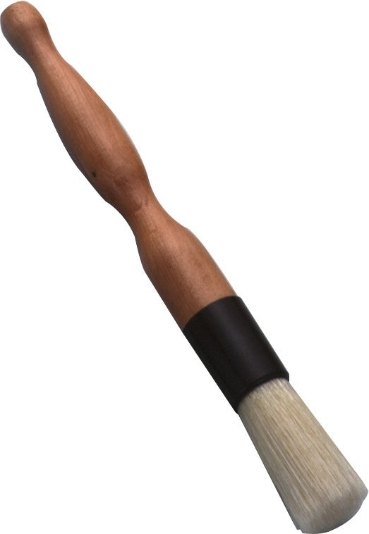 Tiger Crown Round Pastry Brush for Cake Boar Bristle 26cm 344