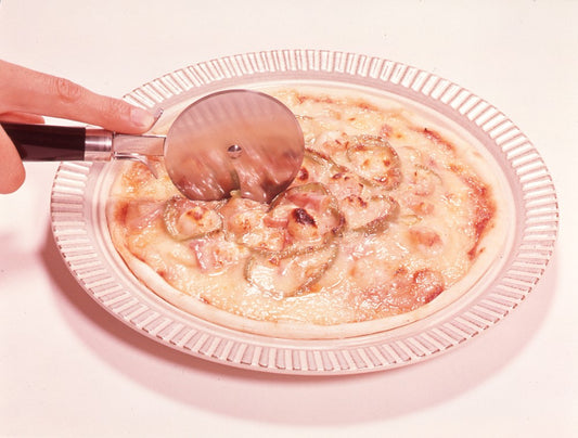 Tiger Crown Pizza Cutter Stainless Steel Wheel 542