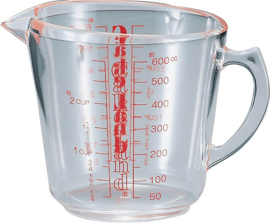 Tiger Crown Clear Acrylic Measuring Cup 600ml 211