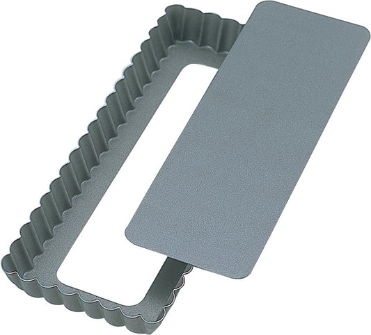 Tiger Crown Albrit Nonstick Rectangle Tart Pan with Removable Bottom 5252