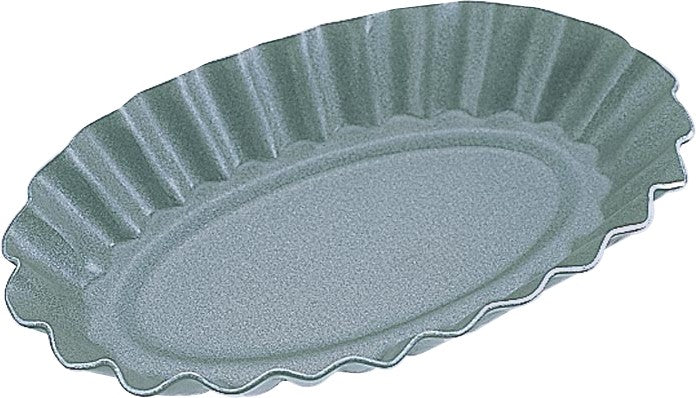 Tiger Crown Albrit Nonstick Oval Tartlet Pan Small 5313