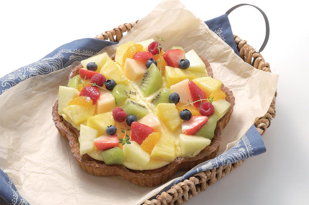Tiger Crown Albrit Flower Tart Pan with Removable Bottom 22cm 5260