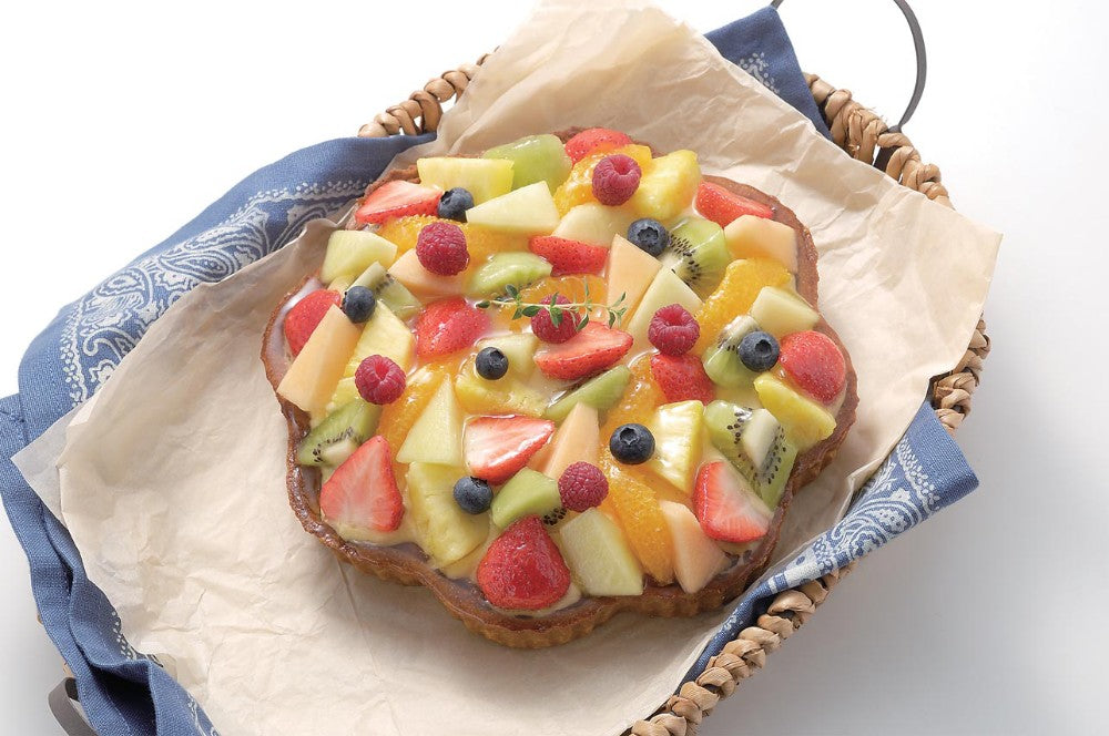 Tiger Crown Albrit Flower Tart Pan with Removable Bottom 22cm 5260