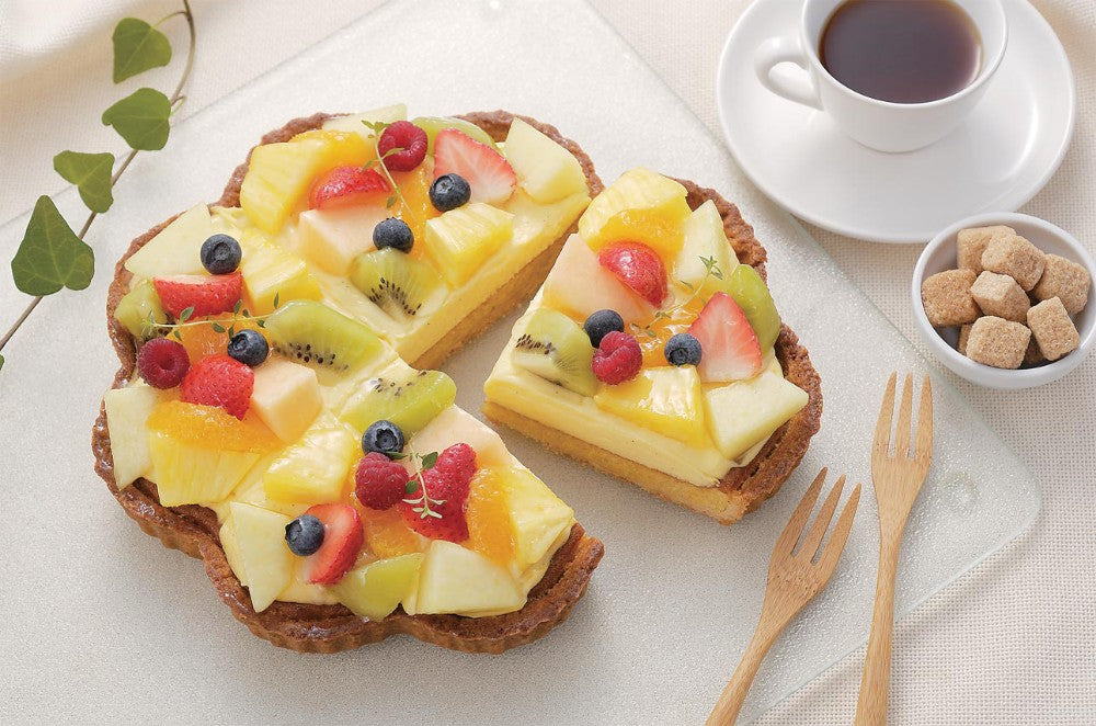 Tiger Crown Albrit Flower Tart Pan with Removable Bottom 22cm 5260