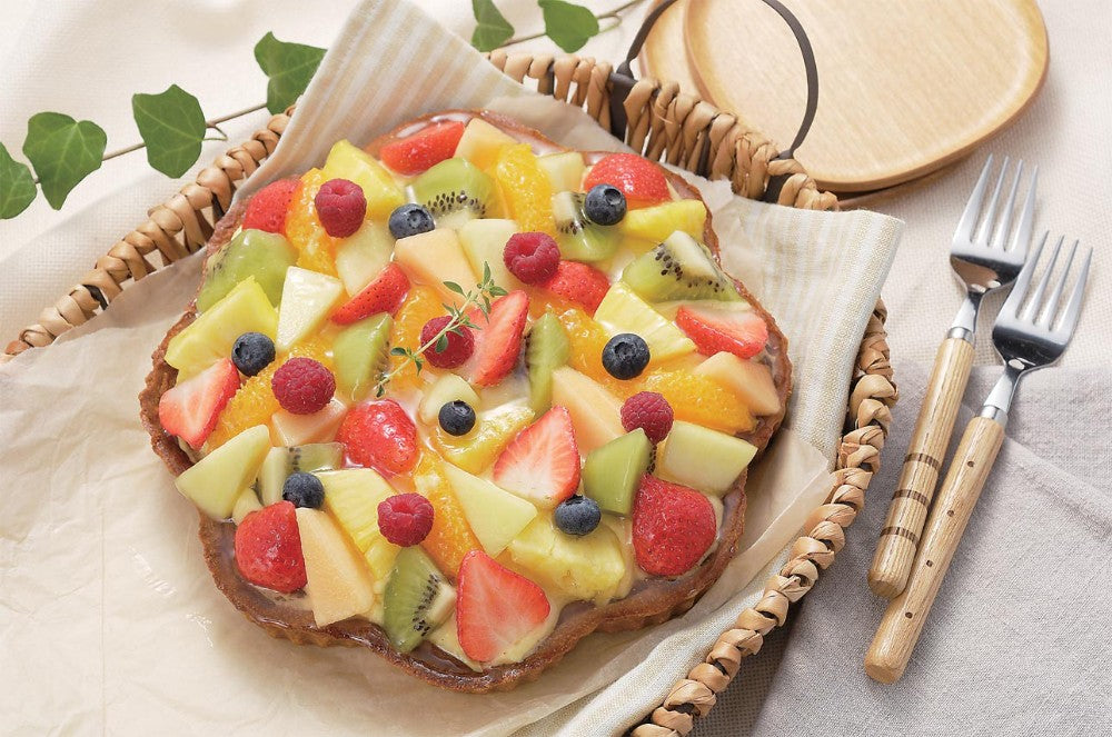 Tiger Crown Albrit Flower Tart Pan with Removable Bottom 22cm 5260