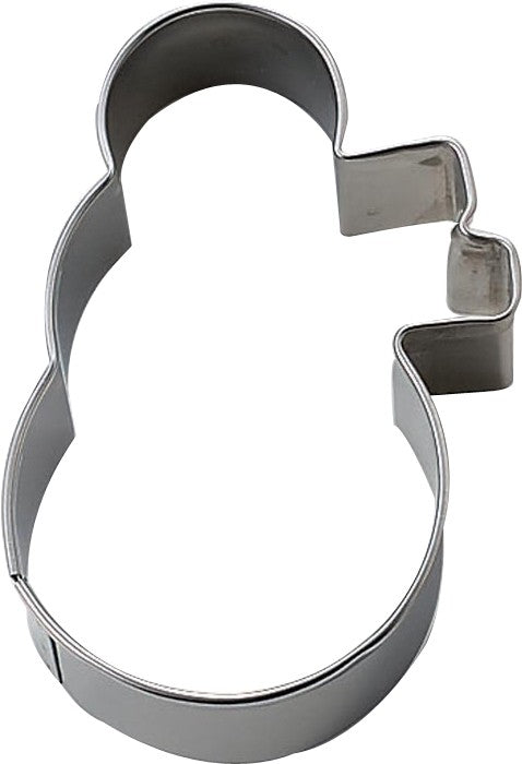 Tiger Crown Stainless Steel Cookie Cutter Snowman with Scarf 1941