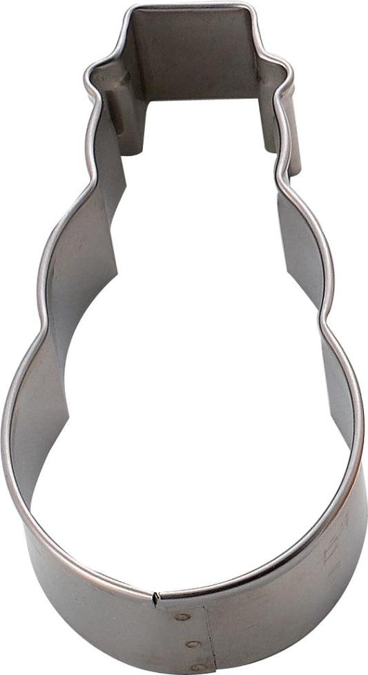 Tiger Crown Stainless Steel Cookie Cutter Snowman with Hat 1943