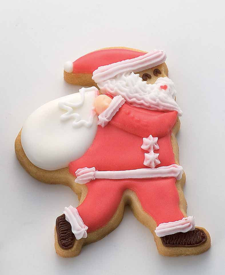 Tiger Crown Stainless Steel Cookie Cutter Santa Claus 1947