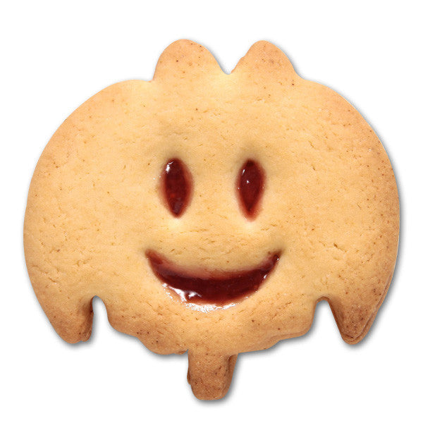 Tiger Crown Nikoniko Face Bat Cookie Cutter with Face Stamp 1997