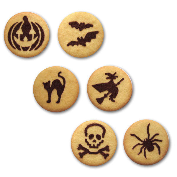 Tiger Crown Halloween Cookie Stencil Set with Cutter 1977