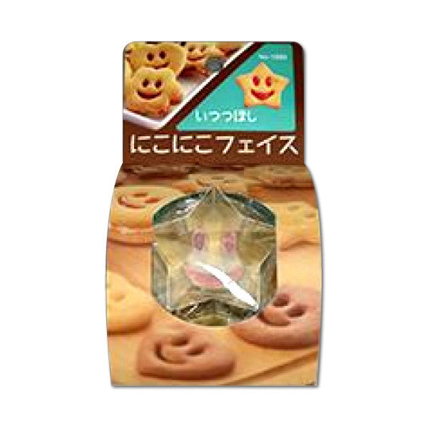 Tiger Crown Nikoniko Face Cookie Cutter Five Star (Itsutsuboshi) 1960