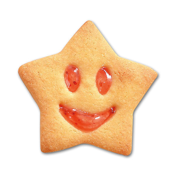 Tiger Crown Nikoniko Face Cookie Cutter Five Star (Itsutsuboshi) 1960