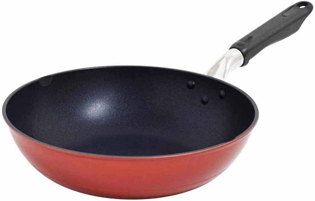 Urushiyama Sovy Deep Frying Pan 28cm for Gas Stove