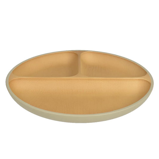 Kanoh Earth Color Lunch Plate Red Gray