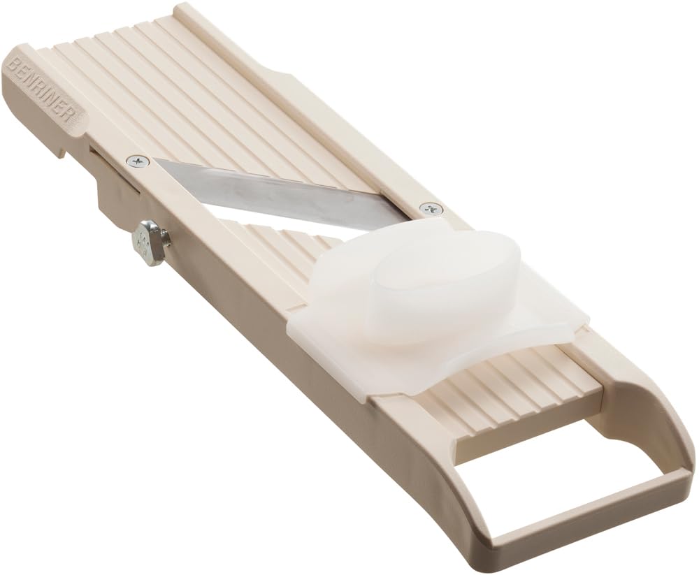 Benriner Pro No.64 Japanese Mandoline Slicer 64mm, Beige, Made in Japan