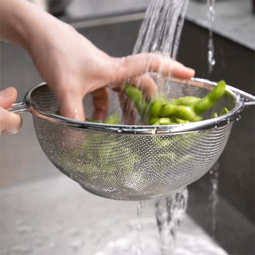 Kyoto Katsugu Stainless Steel Colander with Handle
