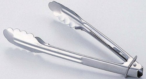 SALUS All-Purpose Tongs Medium with Ring Stainless Steel