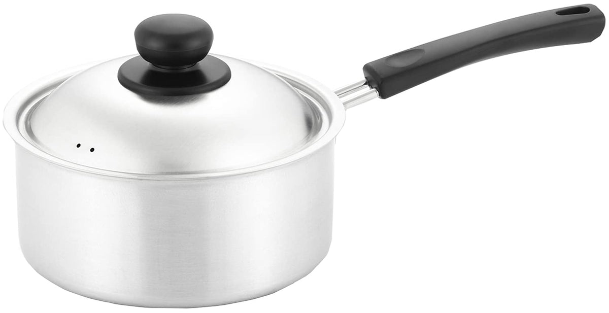 Yoshikawa Cook Easy Stainless Steel One-Handed Pot 18cm