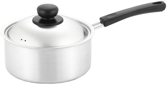 Yoshikawa Cook Easy Stainless Steel One-Handed Pot 18cm