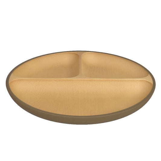 Kanoh Earth Color Lunch Plate Red Dark Brown